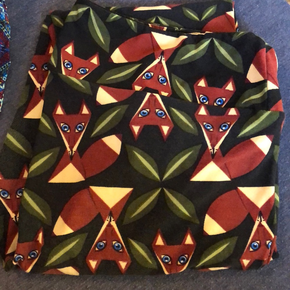 Fox lularoe leggings TC
